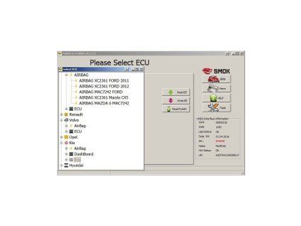 airbag crash erase obd2