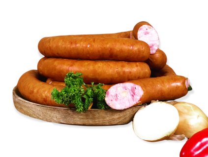 klobasa s ořechy