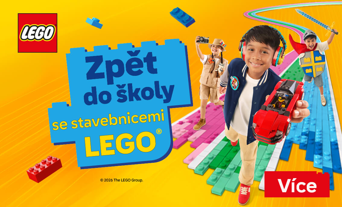 Zpět do školy se stavebnicemi LEGO
