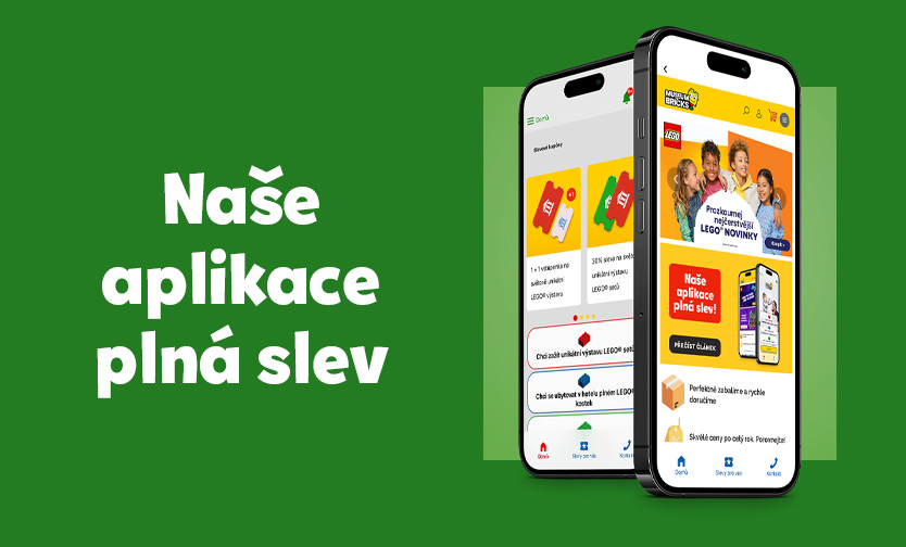 Naše aplikace plná slev!