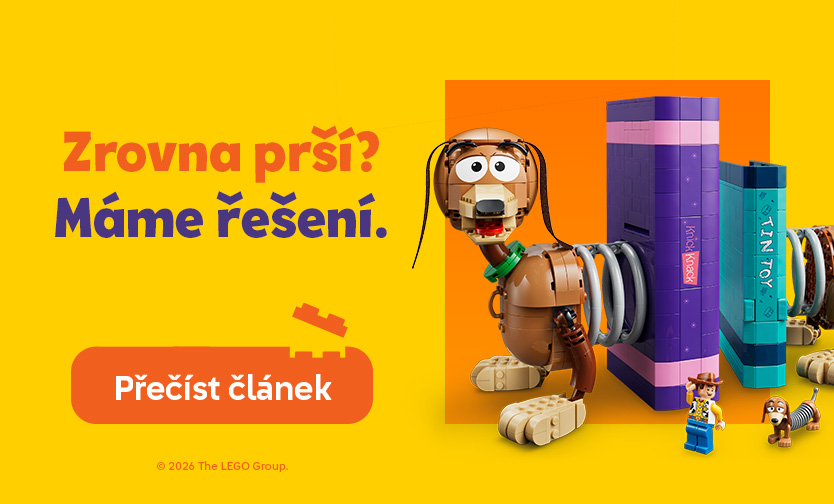 Zrovna prší? Stavebnice LEGO® zaženou nudu i telefony