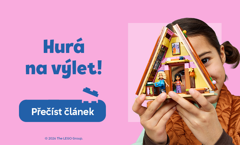 Zrovna prší? Stavebnice LEGO® zaženou nudu i telefony