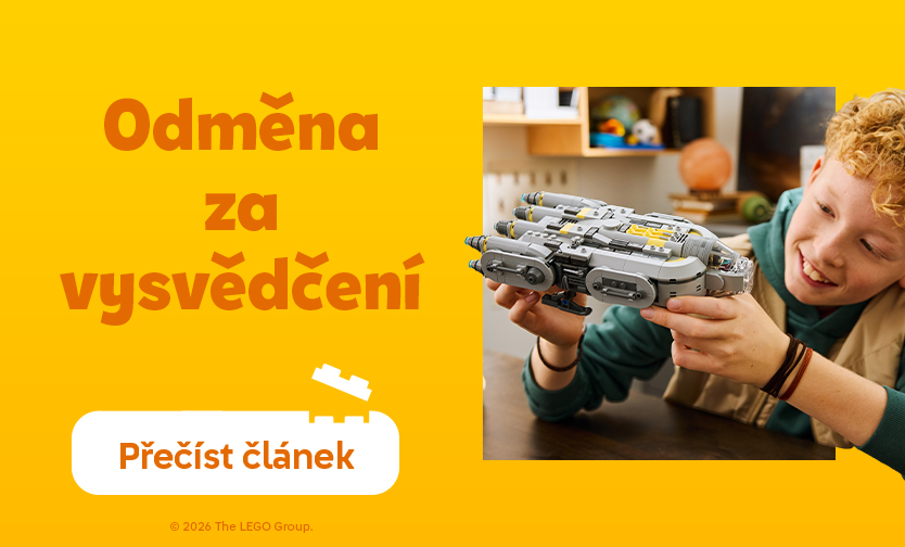Dárky za vysvědčení: stavebnice LEGO® za akční ceny