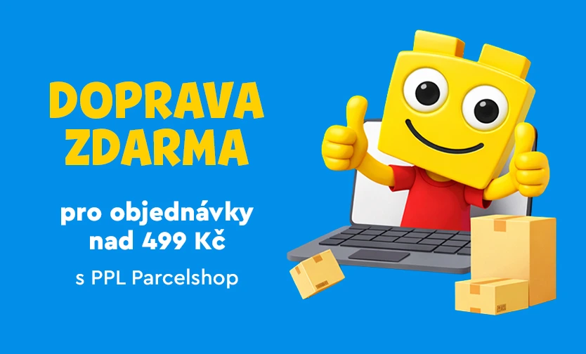 Doprava zdarma pro objednávky nad 499 Kč!