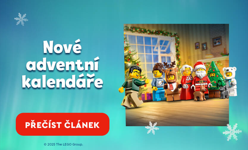 Nové adventní kalendáře LEGO®!