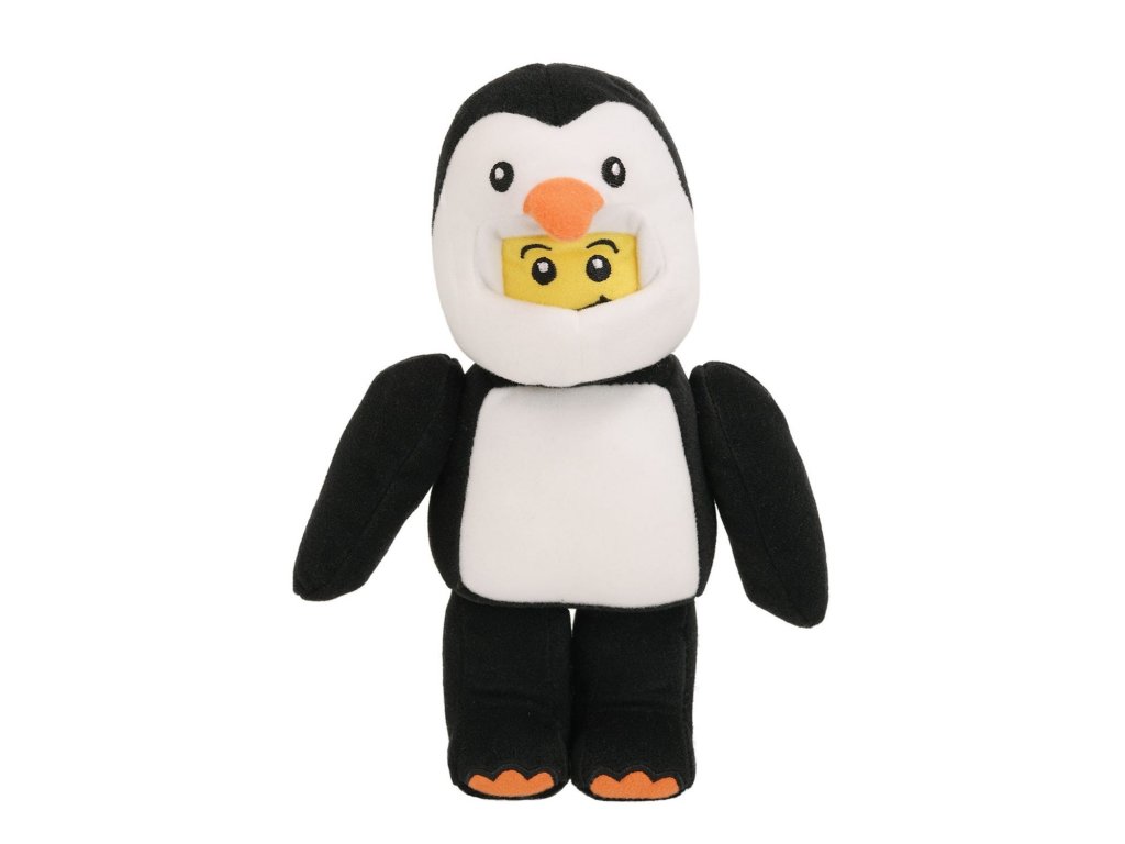 LEGO® plyšák Chlapec v převleku tučňáka