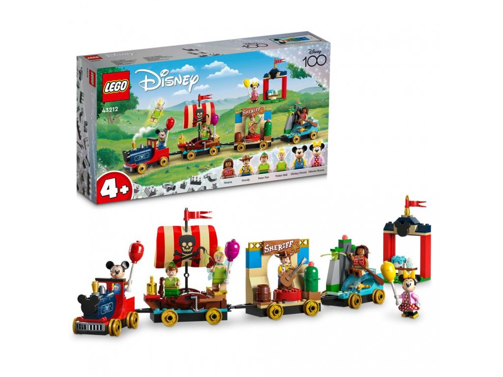 LEGO® │ Disney 43212 Slavnostní vláček Disney  + dárek LEGO® Disney™ 30391 Locika a loďka s lucernou polybag ZDARMA