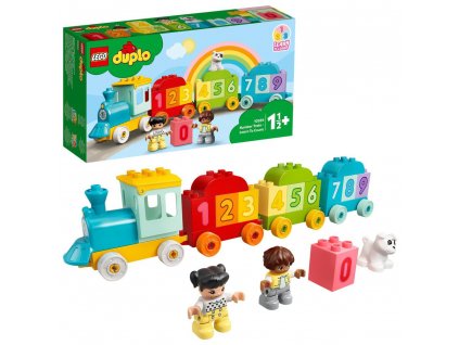 LEGO® DUPLO® 10954 Vláček s čísly – Učíme se počítat