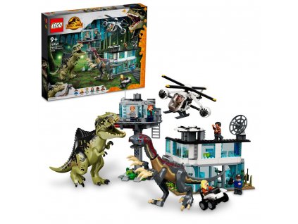 LEGO® Jurassic World™ 76949 Útok giganotosaura a therizinosaura