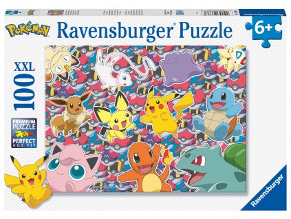 RAVENSBURGER PUZZLE 133383 Pokémoni 100 dílků