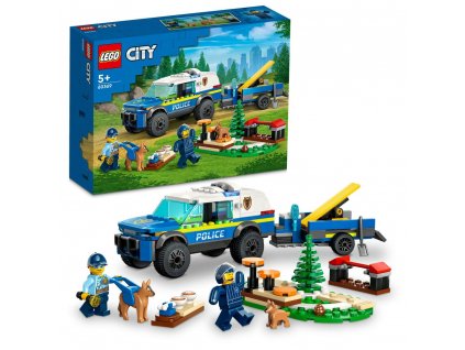 LEGO® City 60369 Mobilní cvičiště policejních psů