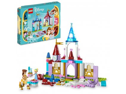 LEGO® │ Disney 43219 Kreativní zámky princezen od Disneyho​