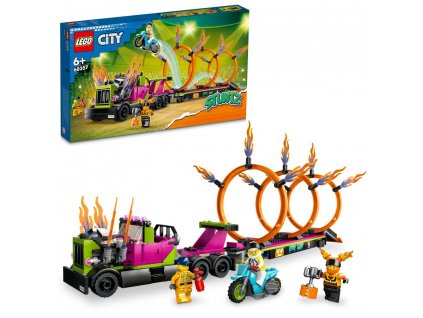 LEGO® City 60357 Tahač s ohnivými kruhy