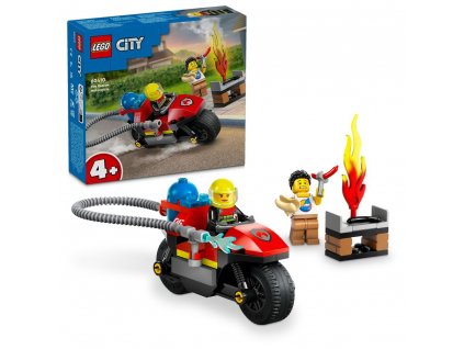 LEGO® City 60410 Hasičská záchranná motorka