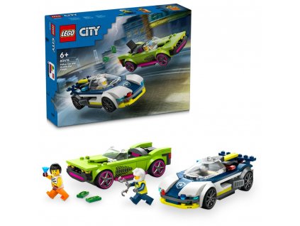 LEGO® City 60415 Honička policejního auta a sporťáku