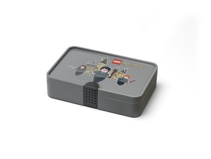LEGO Harry Potter úložný box s přihrádkami - hnědá
