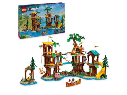 LEGO® Friends 42631 Dobrodružný tábor – dům na stromě