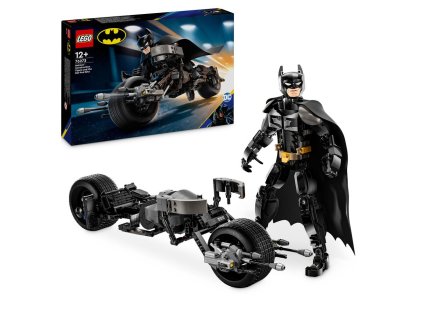 LEGO® DC Batman™ 76273 Sestavitelná figurka: Batman™ a motorka Bat-Pod