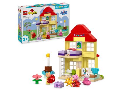 LEGO® DUPLO® 10433 Prasátko Peppa a narozeninový dům