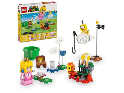 LEGO® Super Mario™ 71441 Interaktivní LEGO® Peach™ a dobrodružství
