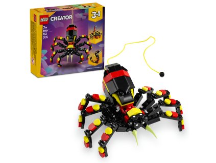 LEGO® Creator 3v1 31159 Divoká zvířata: Překvapivý pavouk