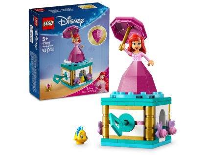 LEGO® ǀ Disney 43259 Točící se Ariel