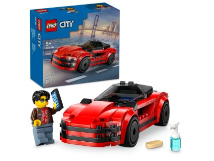 LEGO® City 60448 Červený sporťák