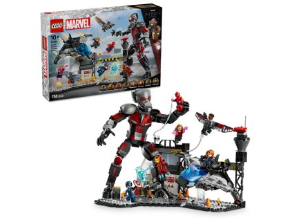 LEGO® Marvel 76314 Akční bitva – Captain America: Občanská válka