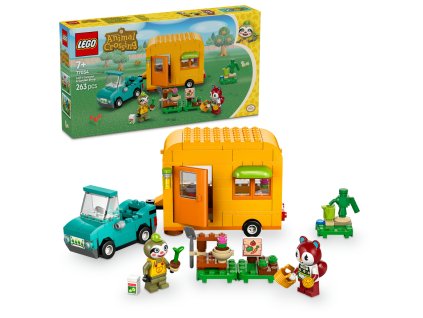 LEGO® Animal Crossing™ 77054 Leif, karavan a zahradnictví