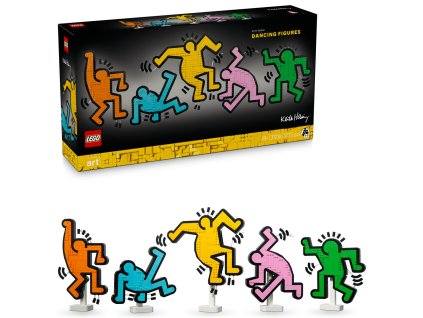 LEGO® Art 31216 Keith Haring – Tančící postavy