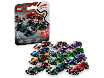 LEGO® Minifigurky 71049 Sběratelská závodní auta F1® - Kompletní série