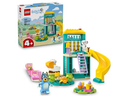 LEGO® Bluey 11201 Bluey, Chloe a zábava na hřišti