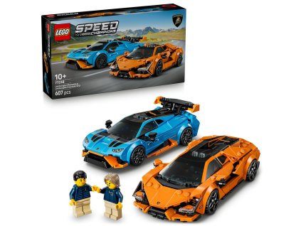 LEGO® Speed Champions 77238 Lamborghini Revuelto a Huracán STO