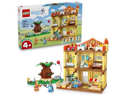 LEGO® Bluey 11203 Bluey a její rodinný dům