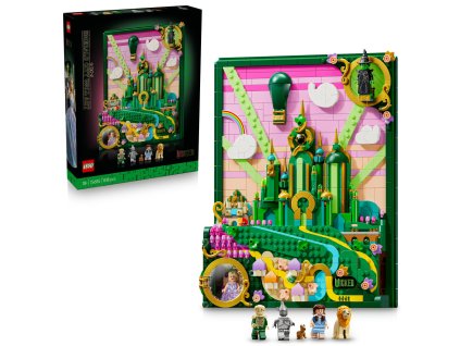 LEGO® Wicked 75685 Nástěnné umění: Emerald City