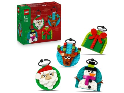 LEGO® Iconic 40744 Sada vánočních ozdob