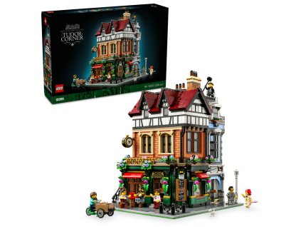 LEGO® Icons 10350 Dům na rohu v tudorovském stylu