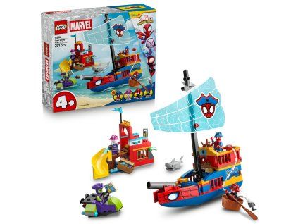 LEGO® │Marvel 11208 Pirátská loď Spideyho týmu