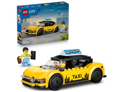 LEGO® City 60487 Žlutý taxík