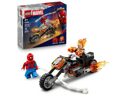 LEGO® | Marvel 76335 Spider-Man vs. Ghost Rider na motorce