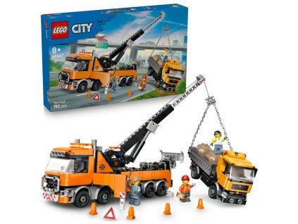 LEGO® City 60467 Výkonný vyprošťovací odtahový vůz s jeřábem