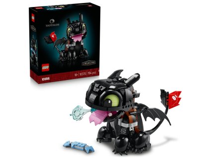 LEGO® Icons 10375 Jak vycvičit draka: Bezzubka
