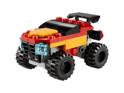 LEGO® Creator 3v1 30691 Miniaturní monster truck se zatahovací střechou