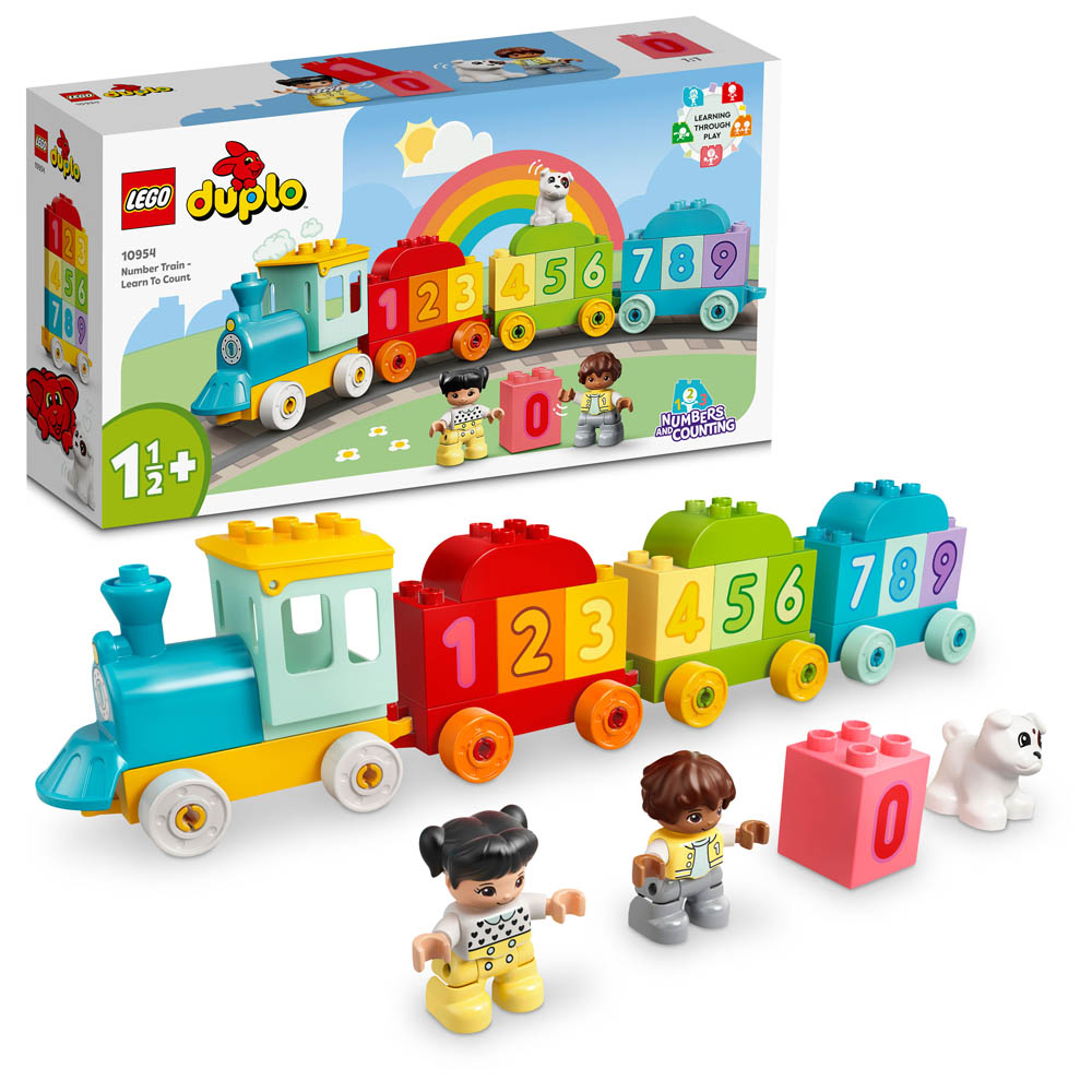 Duplo LEGO® DUPLO® 10954 Vláček s čísly – Učíme se počítat