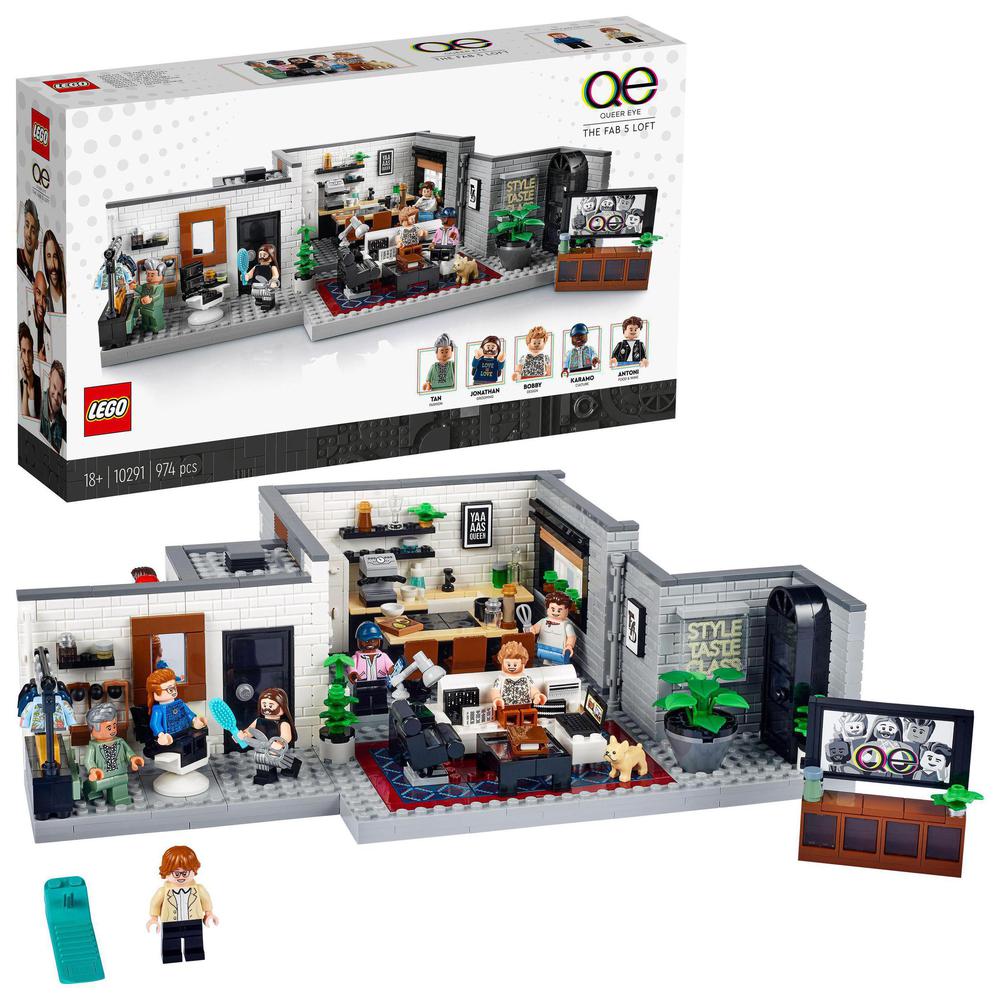 LEGO® Creator 10291 Queer tým byt „Úžo Pětky“