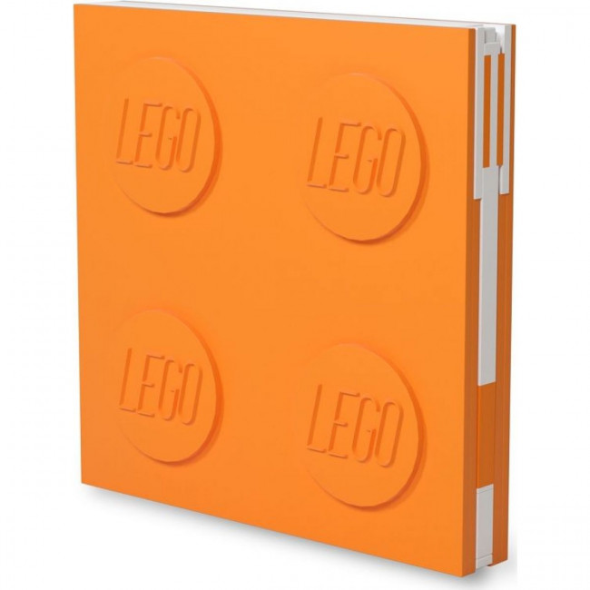 LEGO Zápisník s gelovým perem jako klipem - oranžový SmartLife s.r.o.