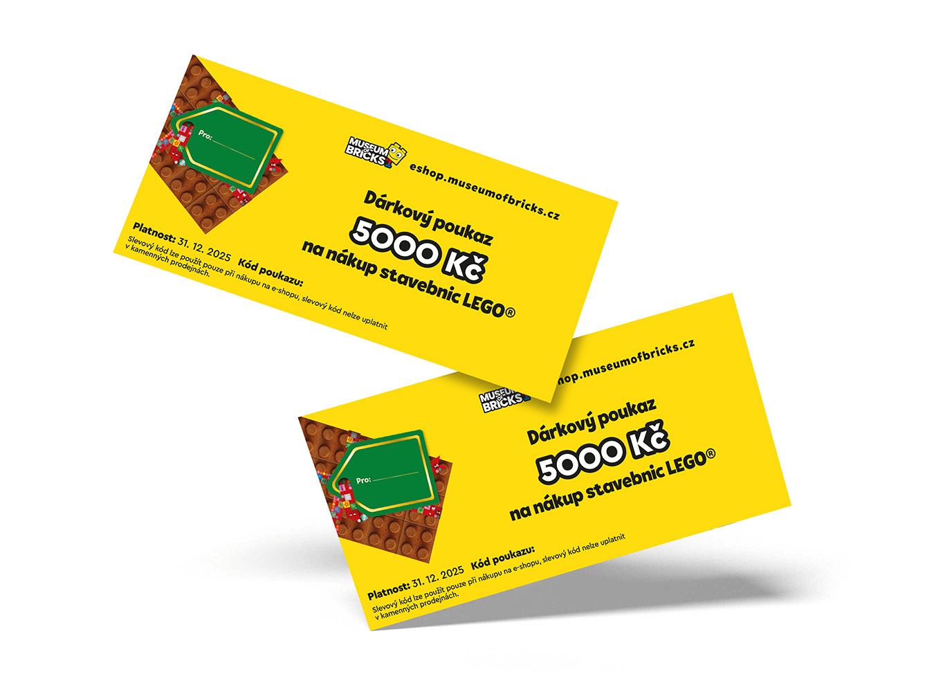 Dárkový poukaz v hodnotě 5.000 Kč
