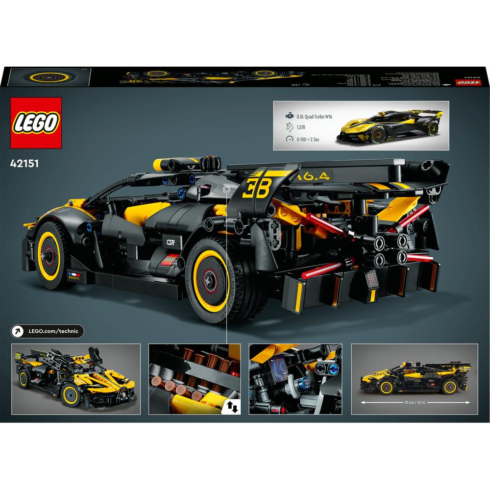 LEGO LEGO® Technic 42151 Bugatti Bolide (obrázek 10)