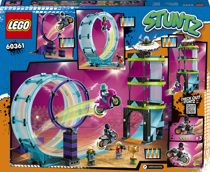 LEGO LEGO® City 60361 Nejbláznivější kaskadérská výzva (obrázek 7)