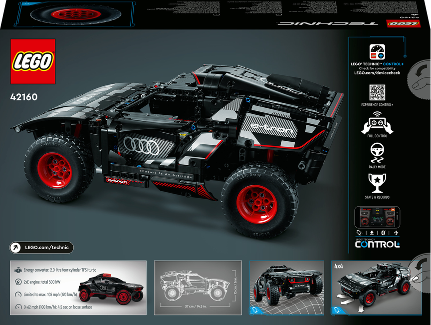 LEGO LEGO® Technic 42160 Audi RS Q e-tron (obrázek 10)